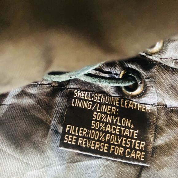 HOT LEATHERS Motorcycle Vest Men's L Leather Black Biker Snap VTG And a Tshirt M - Picture 13 of 16